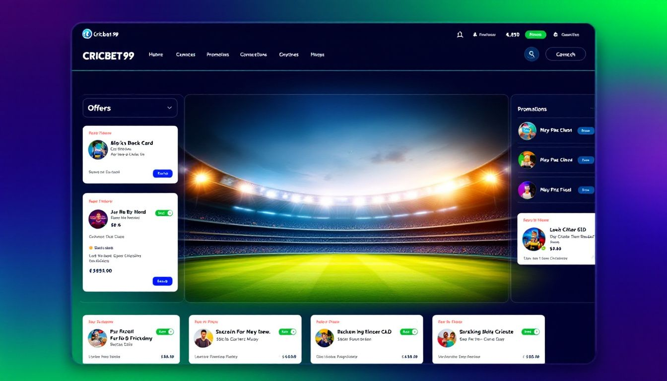 Promotional offers available on Cricbet99.